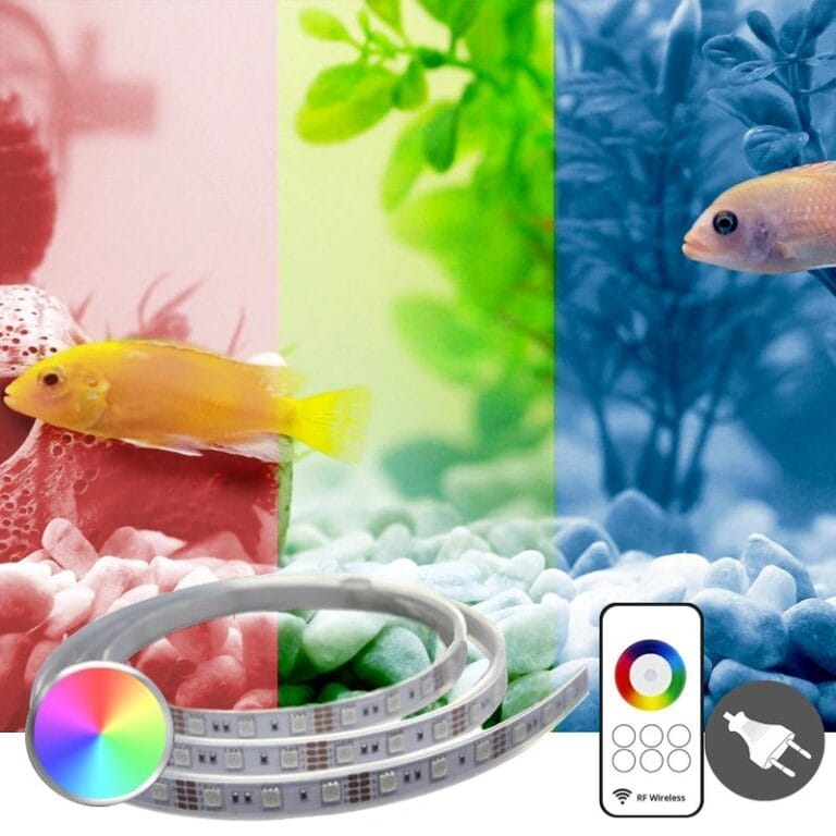 10 t/m 50 cm – RGB complete set aquarium led strip