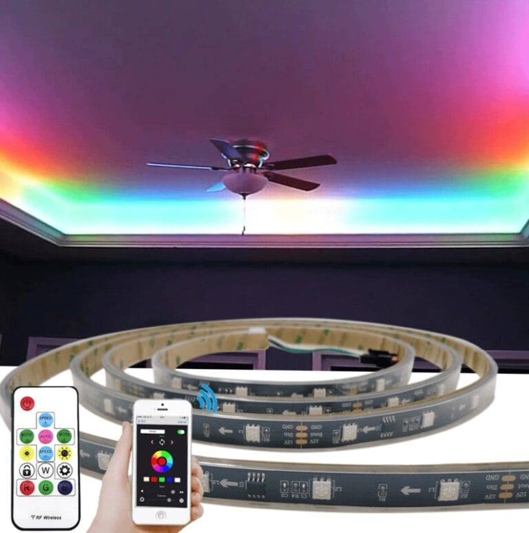 2,5 meter WS2811 digitale RGB led strip set – basic