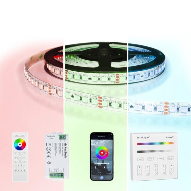 30 meter RGB pro led strip complete set – 3600 leds