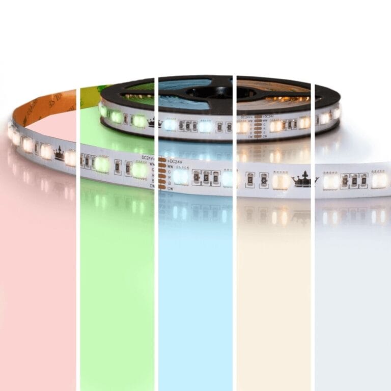 7 meter RGBWW led strip premium met 420 leds – losse strip