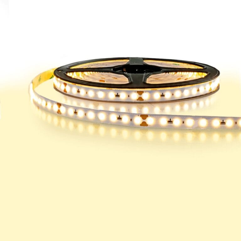 Ledstrip 10 meter warm wit basic – losse strip met 128 leds per meter