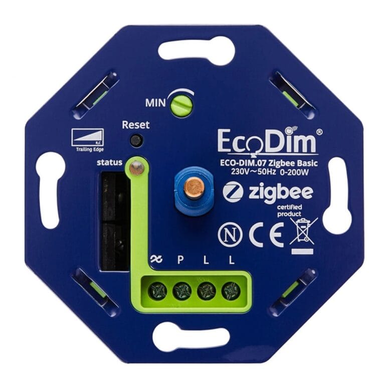 Zigbee led dimmer van ecodim – basic – 0-200w fase afsnijding