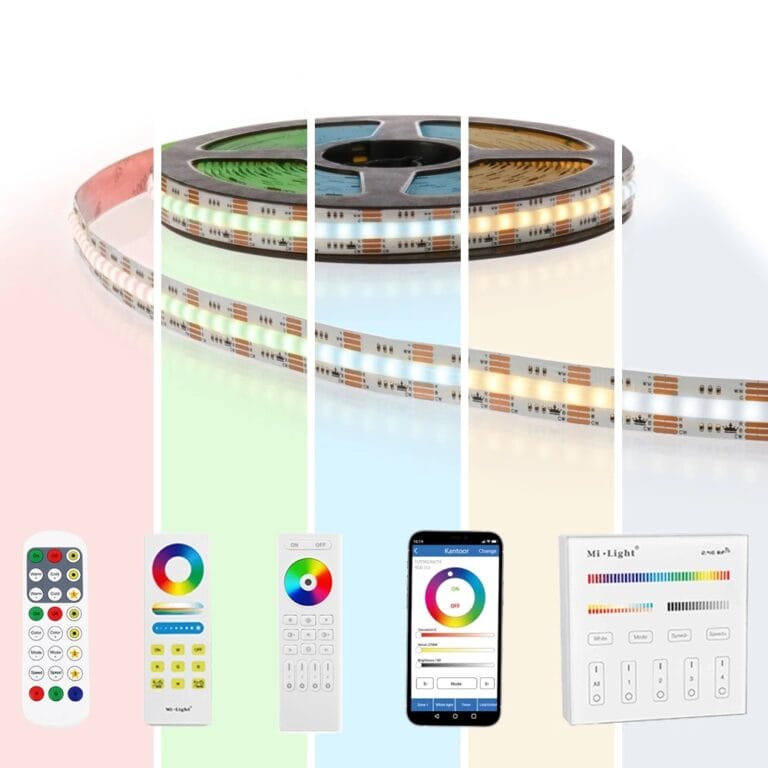 1 meter RGBWW led strip prime met 840 leds p/m – complete set