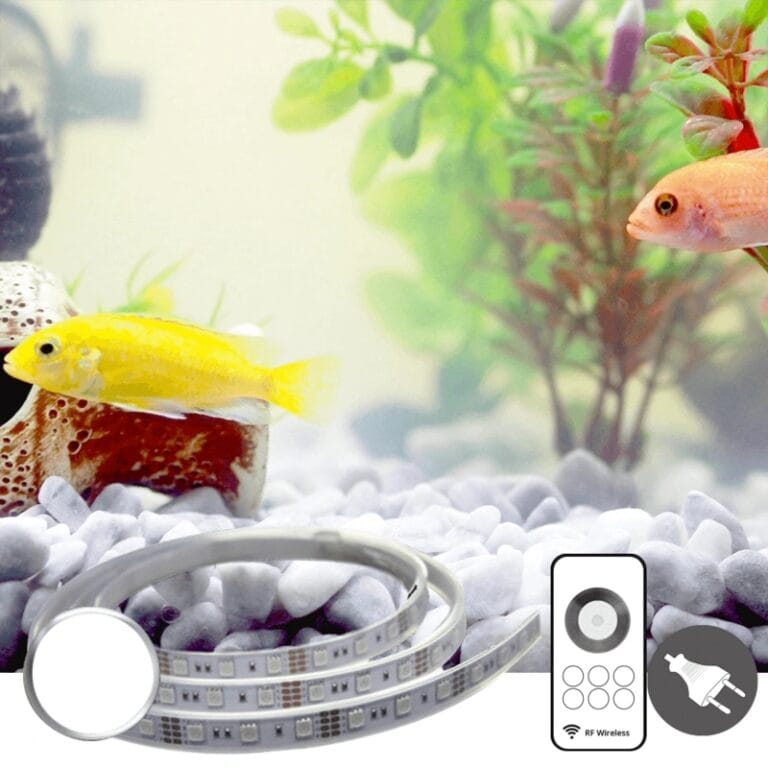 10 t/m 50 cm helder wit complete set aquarium led strip