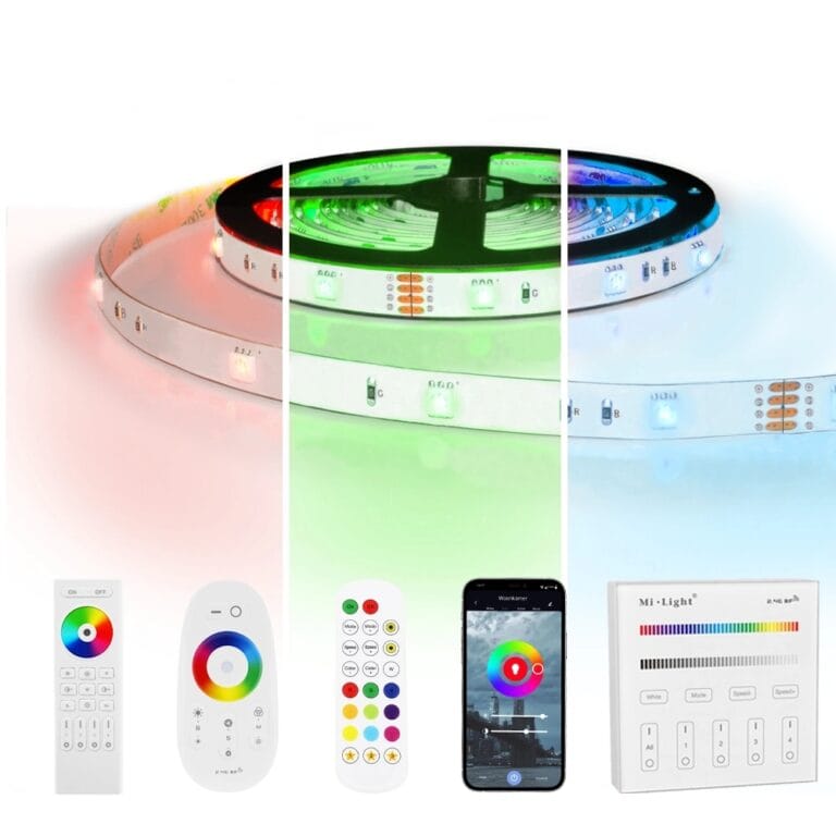 2 meter RGB led strip complete set – 60 leds