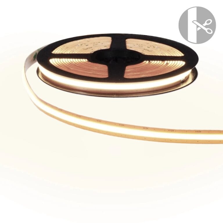 Led strip cob helder wit – 5 meter – losse strip met 600 leds per meter