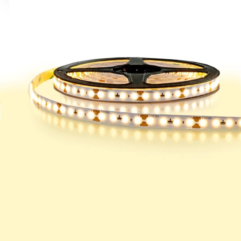 Ledstrip 5 meter warm wit basic – losse strip met 128 leds per meter
