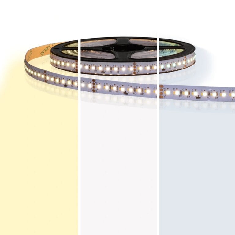 5 meter led strip dual white pro – losse strip