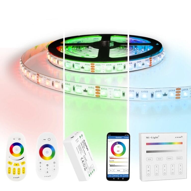 8 meter RGB pro led strip complete set – 768 leds
