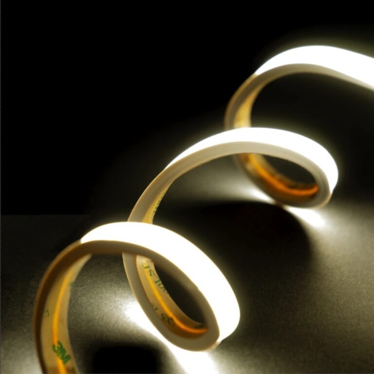 Cob neon inclusief profiel – overal knipbaar – warm wit losse strip – 2m