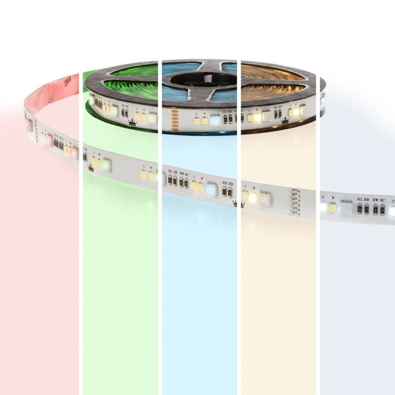 Ledstrip 4 meter RGBWW basic 36 smd leds p/m – losse strip