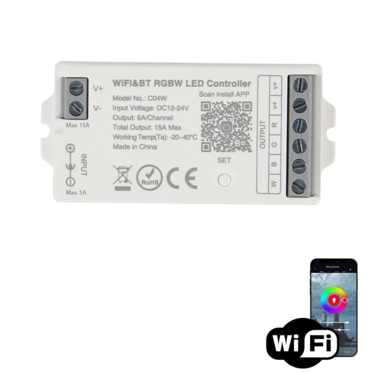 Losse wifi controller voor RGBW led strips