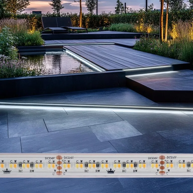 2 meter dual white led strip voor buiten losse strip