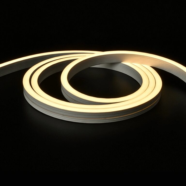 6 meter neon led flex warm wit midi recht – losse strip