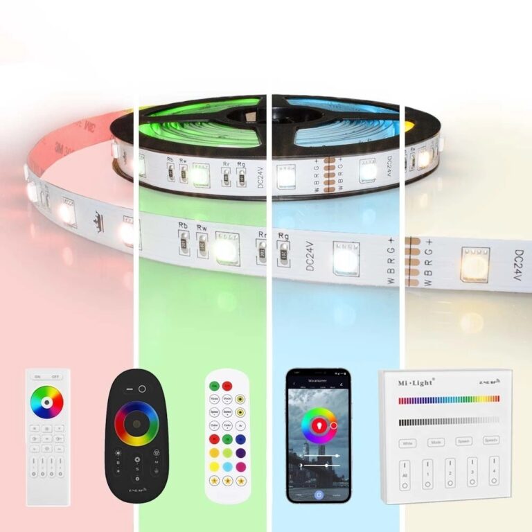 7 meter RGBW led strip complete set – basic 252 leds