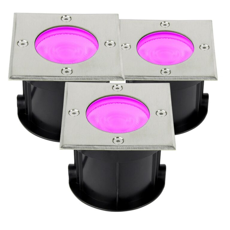 Slimme zigbee inbouw grondspot 9w recht – starterset