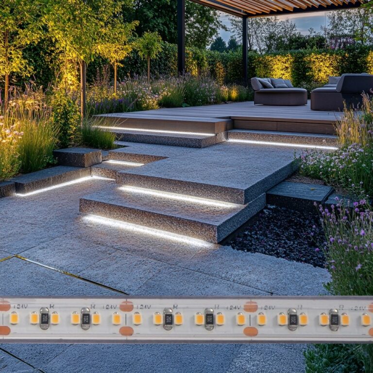 5 meter helder wit led strip voor buiten losse strip