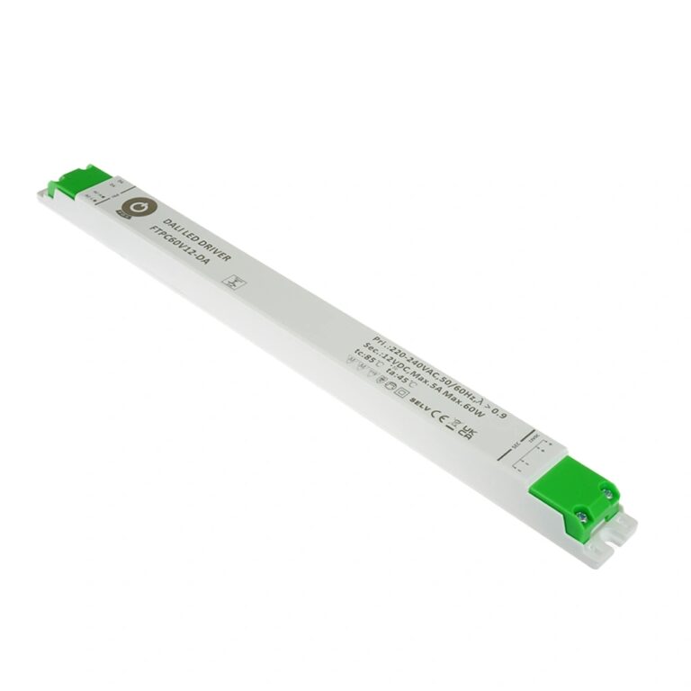 60w – 12v professionele compacte dimbare led driver voor dali dimmer