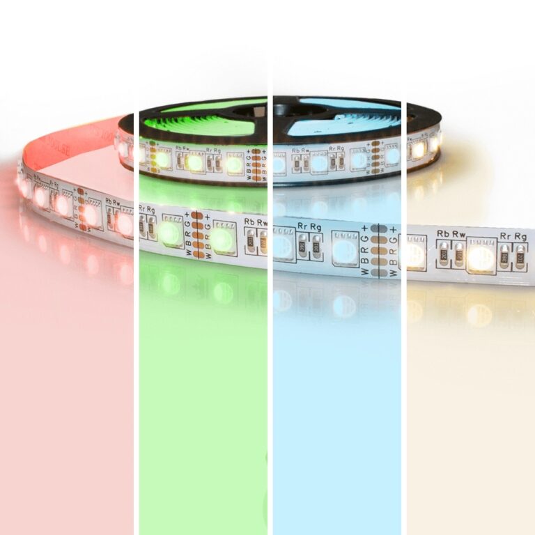 1 meter RGBW led strip premium met 72 leds – losse strip