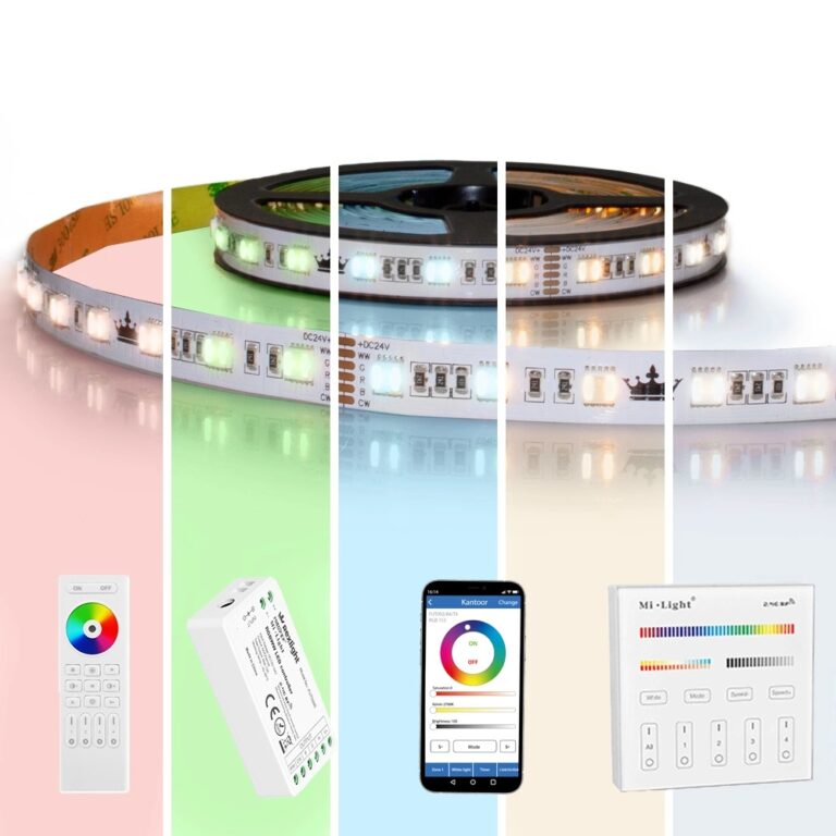 14 meter RGBWW led strip premium met 840 leds – complete set