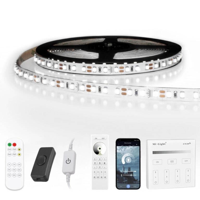3 meter – 360 leds complete led strip set daglicht wit