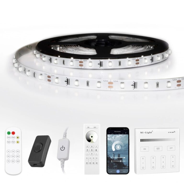 9 meter – 540 leds complete led strip set daglicht wit