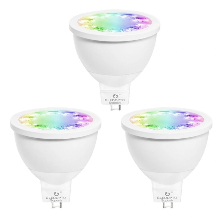 Zigbee led spot RGBWW 4 watt mr16 fitting – voordeelset van 3