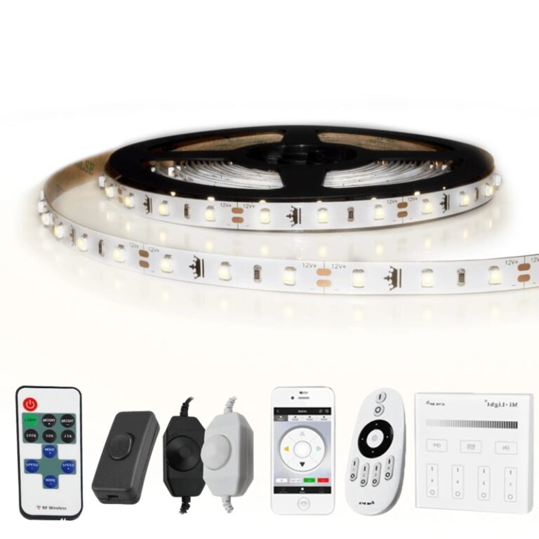 4 meter – 240 leds complete led strip set helder wit