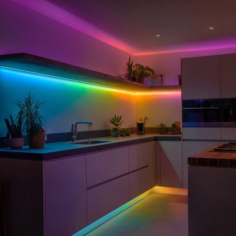 5 meter WS2811 digitale RGB led strip basic – losse strip