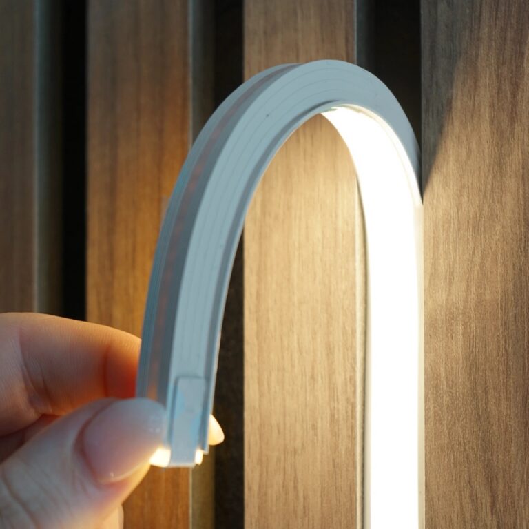 Led strip in flexibel wit inbouwprofiel | helder wit | 10 meter