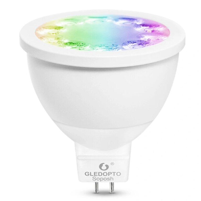 Hue compatible led spot MR16 fitting 4W – Zigbee led spot RGBWW – White and Color