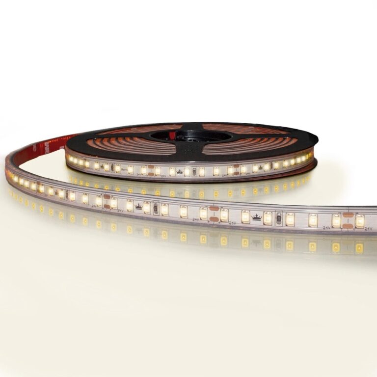 10 meter led strip constant current helder wit waterdicht – 4000 kelvin – 1200 leds 24v