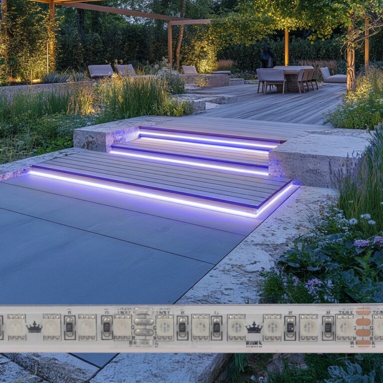 10 meter RGB led strip voor buiten losse strip