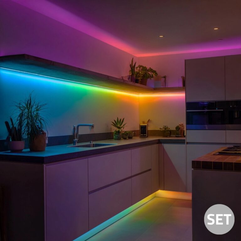 7,5 meter WS2811 digitale RGB led strip set – basic