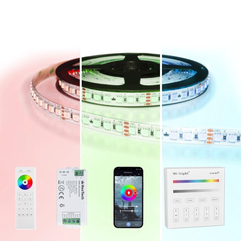 12 meter RGB pro led strip complete set – 1440 leds