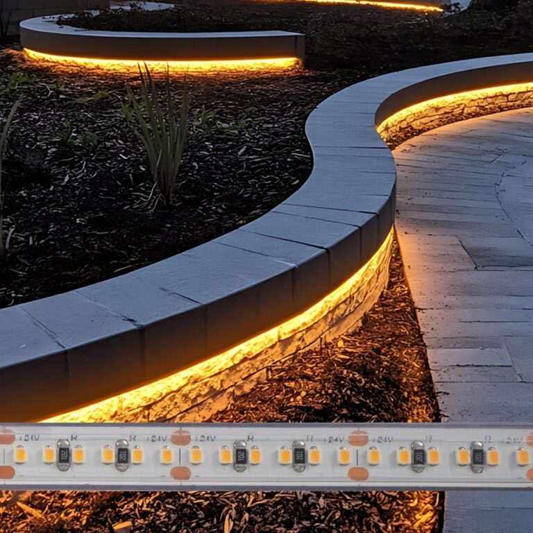 9 meter warm wit led strip voor buiten losse strip