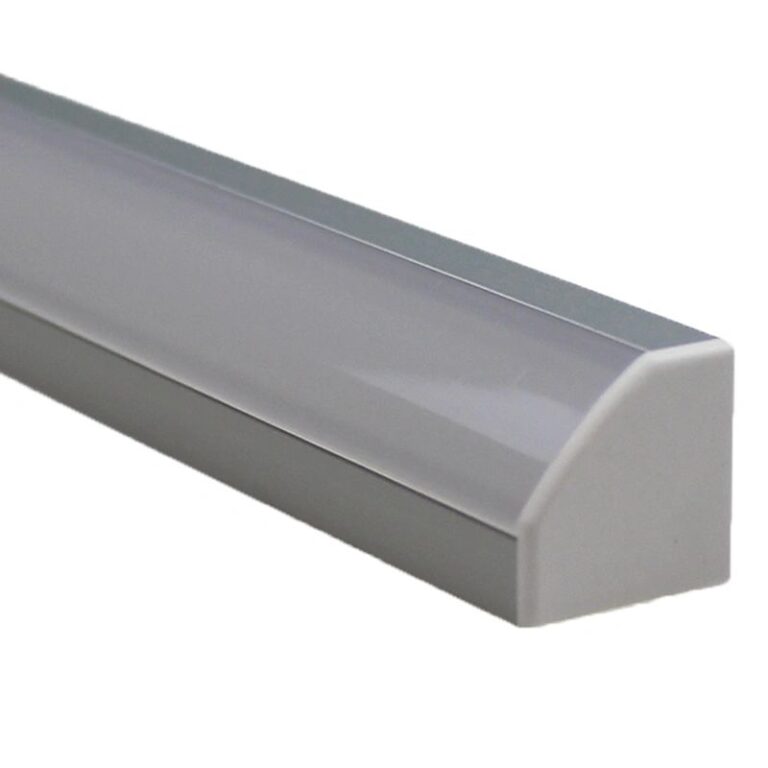 Ledstrip profiel hoek slim line – compleet inclusief afdekkap 3 meter