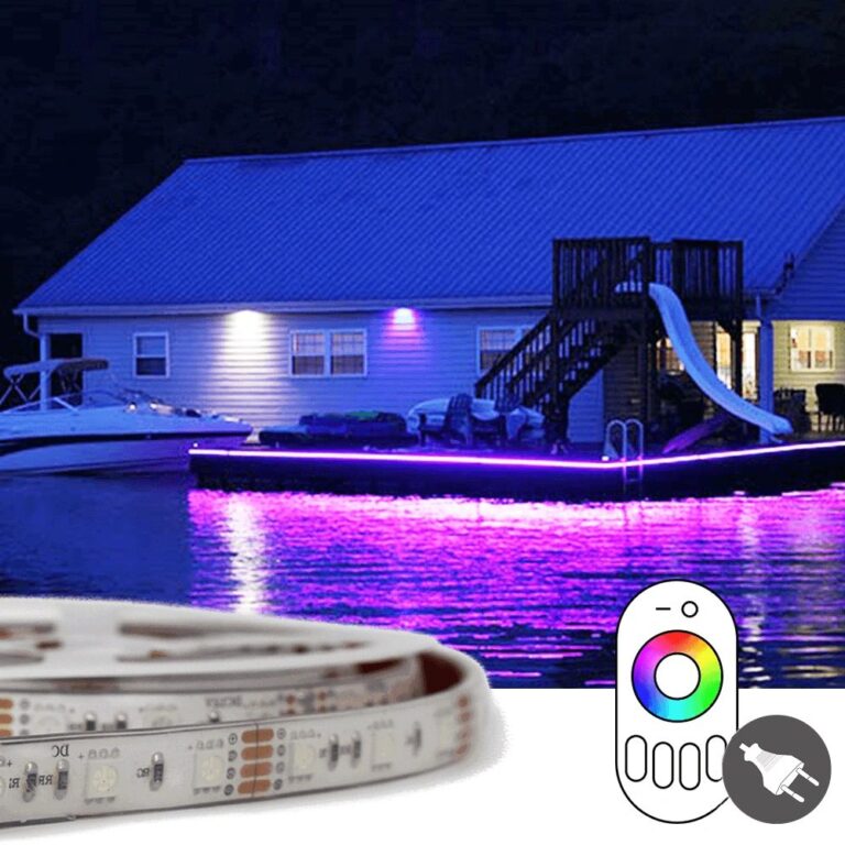 18 meter RGB led strip voor buiten complete set
